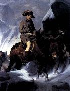 Paul Delaroche Bonaparte Crossing the Alps Sweden oil painting artist